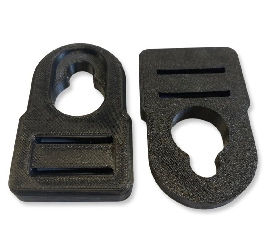 2pcs Heavy Duty Upgrade No-Slip Emotion / Lifetime Kayak Seat Clips (2x, pair)