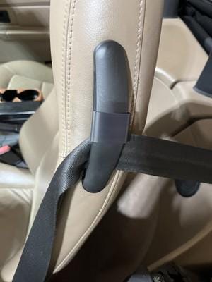 BMW Z3 and M Roadster Seat Belt Guide Fix (2x, Pair)