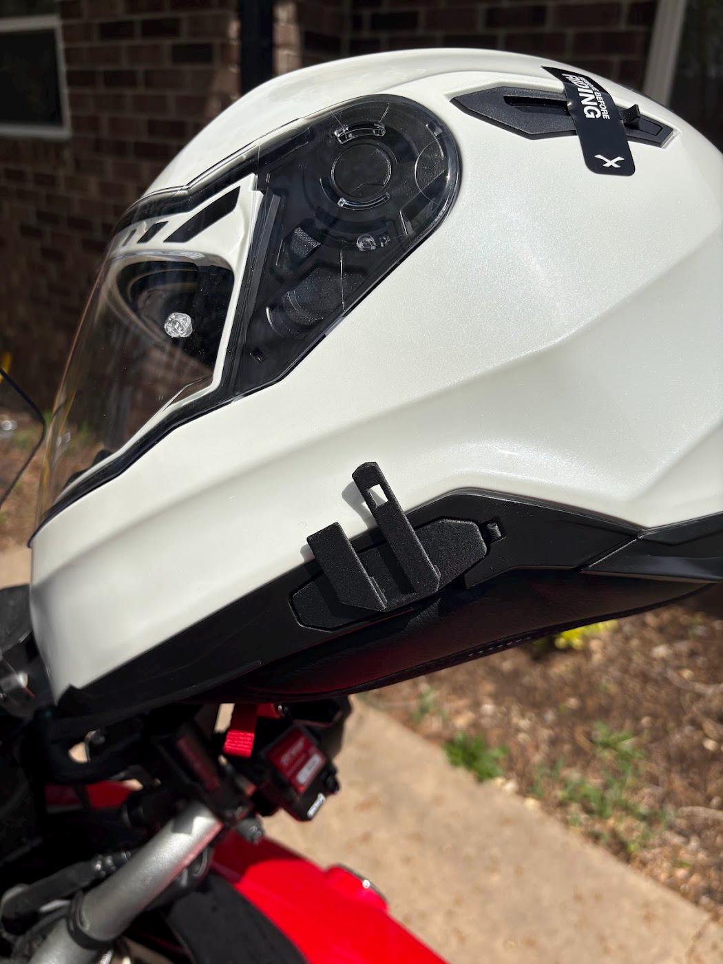 NEXX X-COM3 Helmet Adapter for Cardo Packtalk Edge – 3D Printed Carbon Fiber Mount