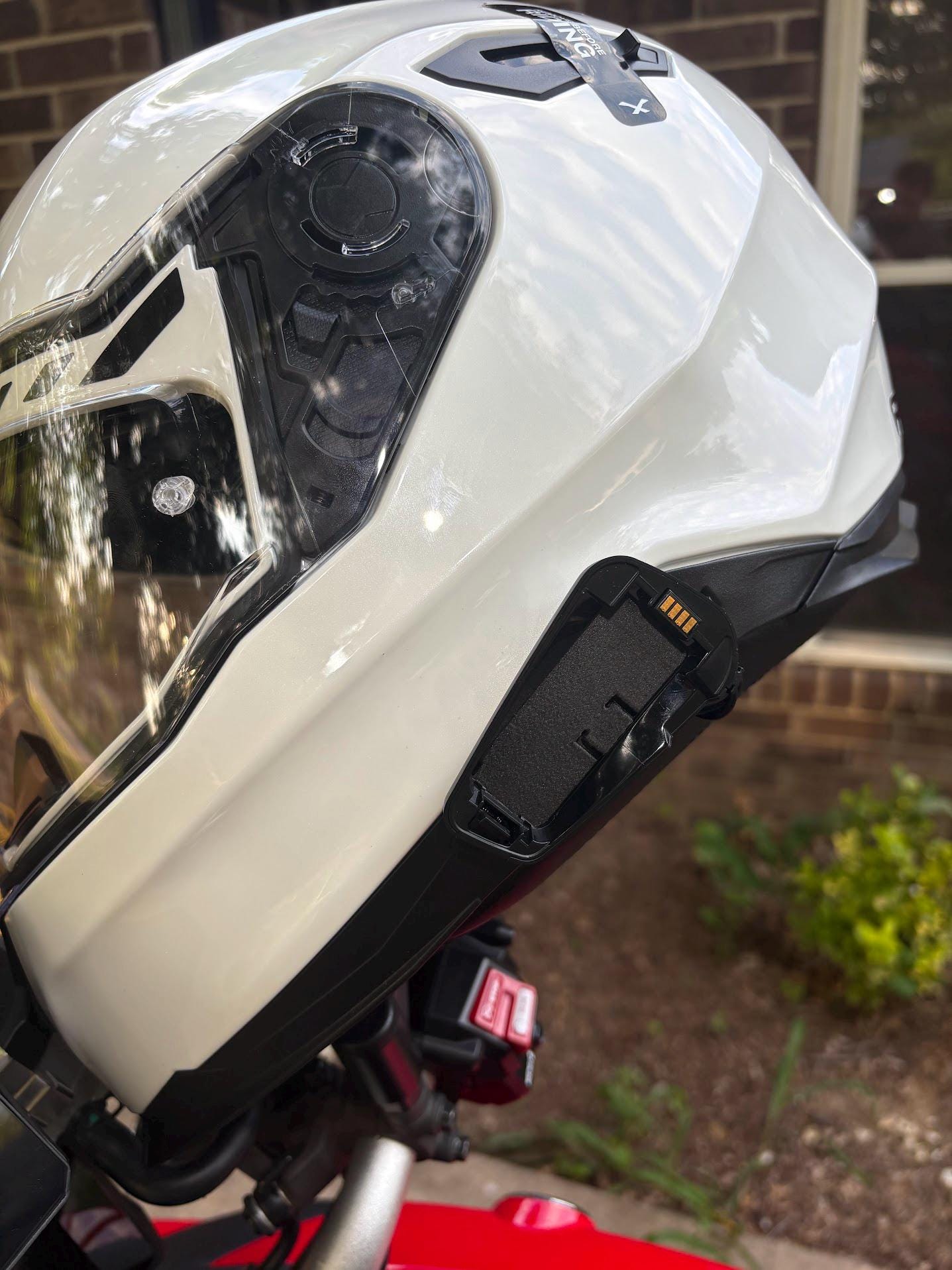 NEXX X-COM3 Helmet Adapter for Cardo Freecom or Spirit – 3D Printed Carbon Fiber Mount