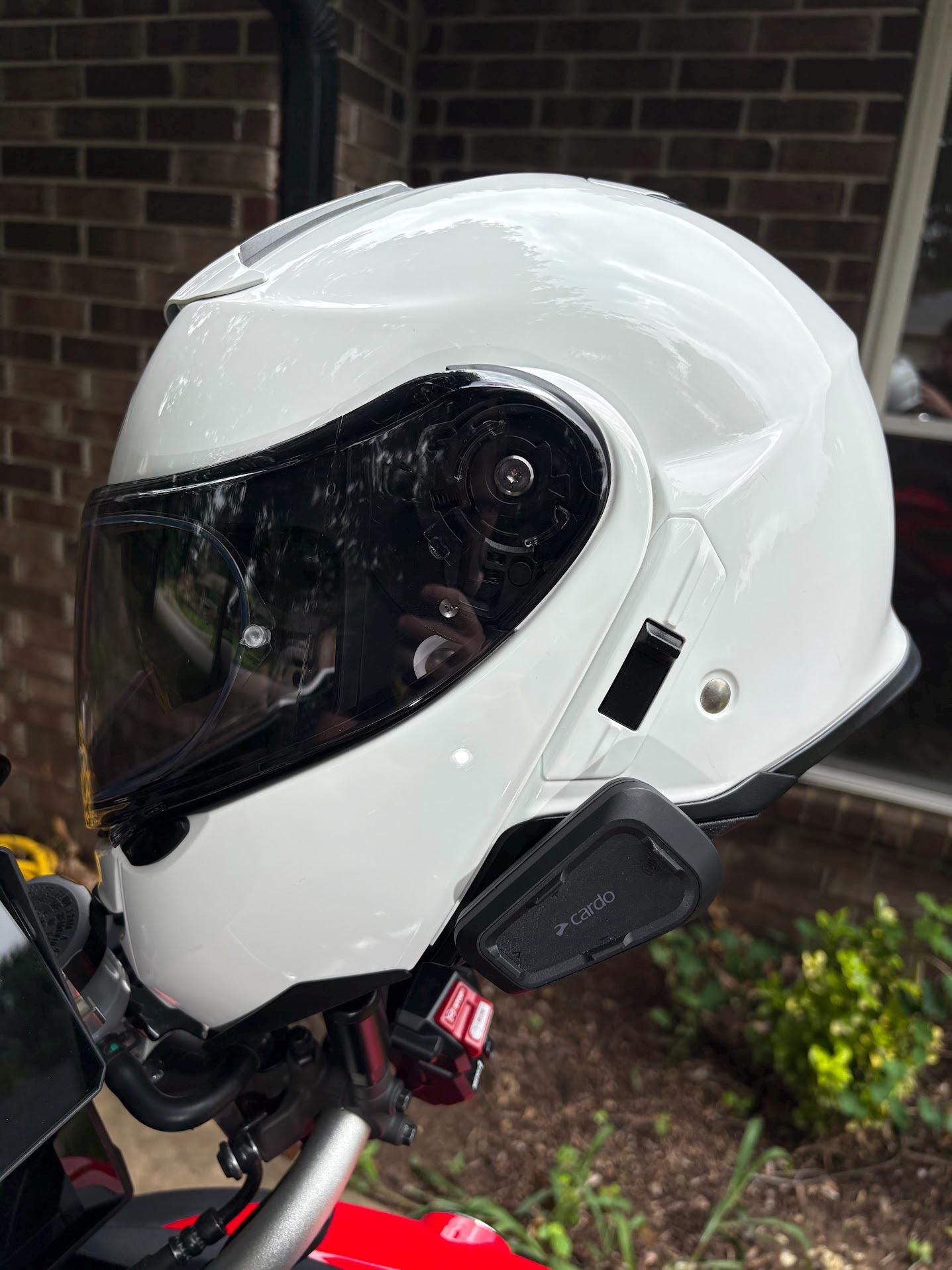 shoei neotec 2 cardo solo Packtalk-S for Gen 3 Helmets making it a great choice for hybrid motorcyclists Shoei Neotec 2 Splicer Modular